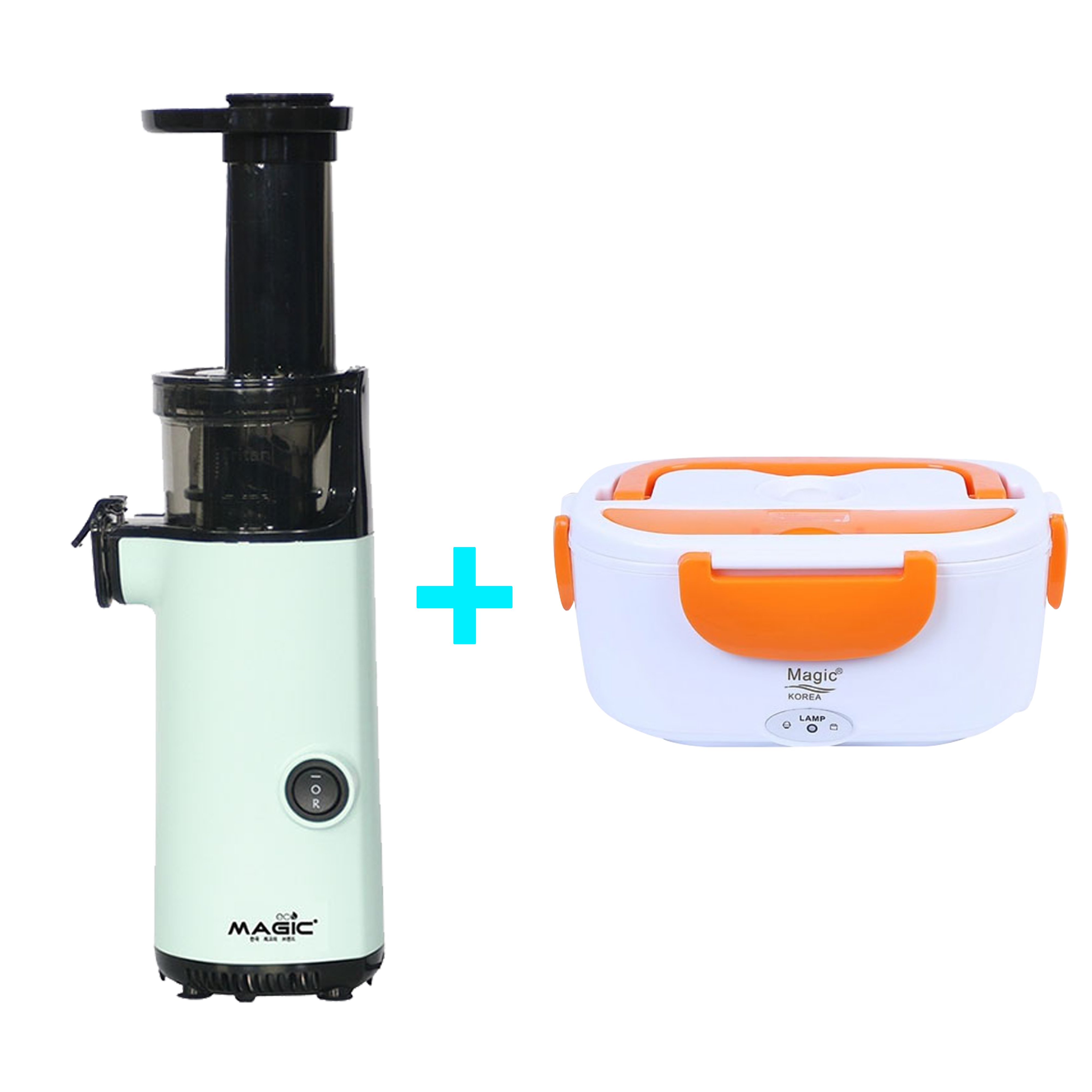 Máy ép chậm magic eco ac 131 made in thái lan, ép kiệt nước trong hoa quả, tặng kèm hộp hâm cơm magic - bảo hành 3 năm