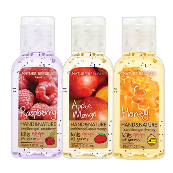 [HCM]Gel rửa tay khô Nature Republic Hand & Nature 30ml