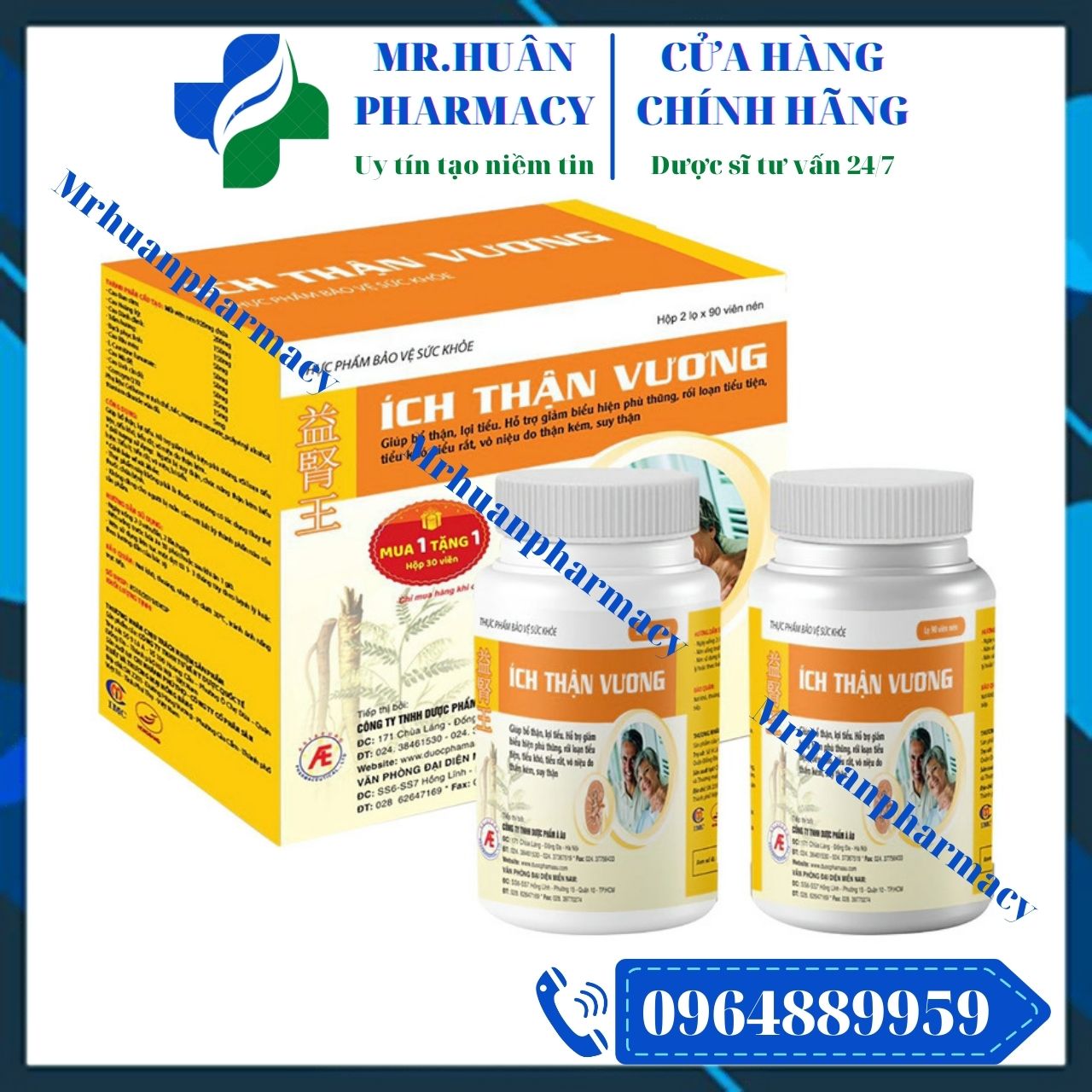 Ích Thận Vương - Dành cho bệnh nhân suy thận, chạy thận