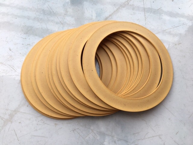 Xéc măng da loại lớn (da bơm 56x75mm) máy nén khí  không dầu, máy bơm hơi khô khí sạch 1500w, 2200w