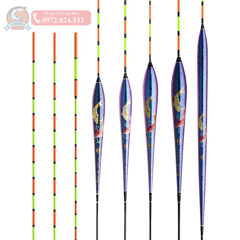 Phao câu đài nano cao cấp độ nhạy cao chuyên câu cá diếc, rô, chép