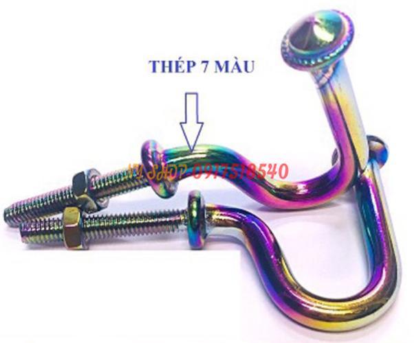 MÓC TREO ĐỒ 7 MÀU CHẤM HỎI CHO CÁC LOẠI XE ( GIÁ 1 CHIẾC )