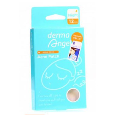 Miếng dán mụn derma angle dùng ban đêm 12 miếng