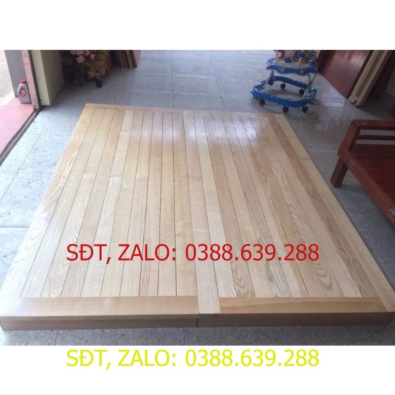 Phản Gỗ Sồi Hoàn Toàn Kích Thước 1m6x2m .