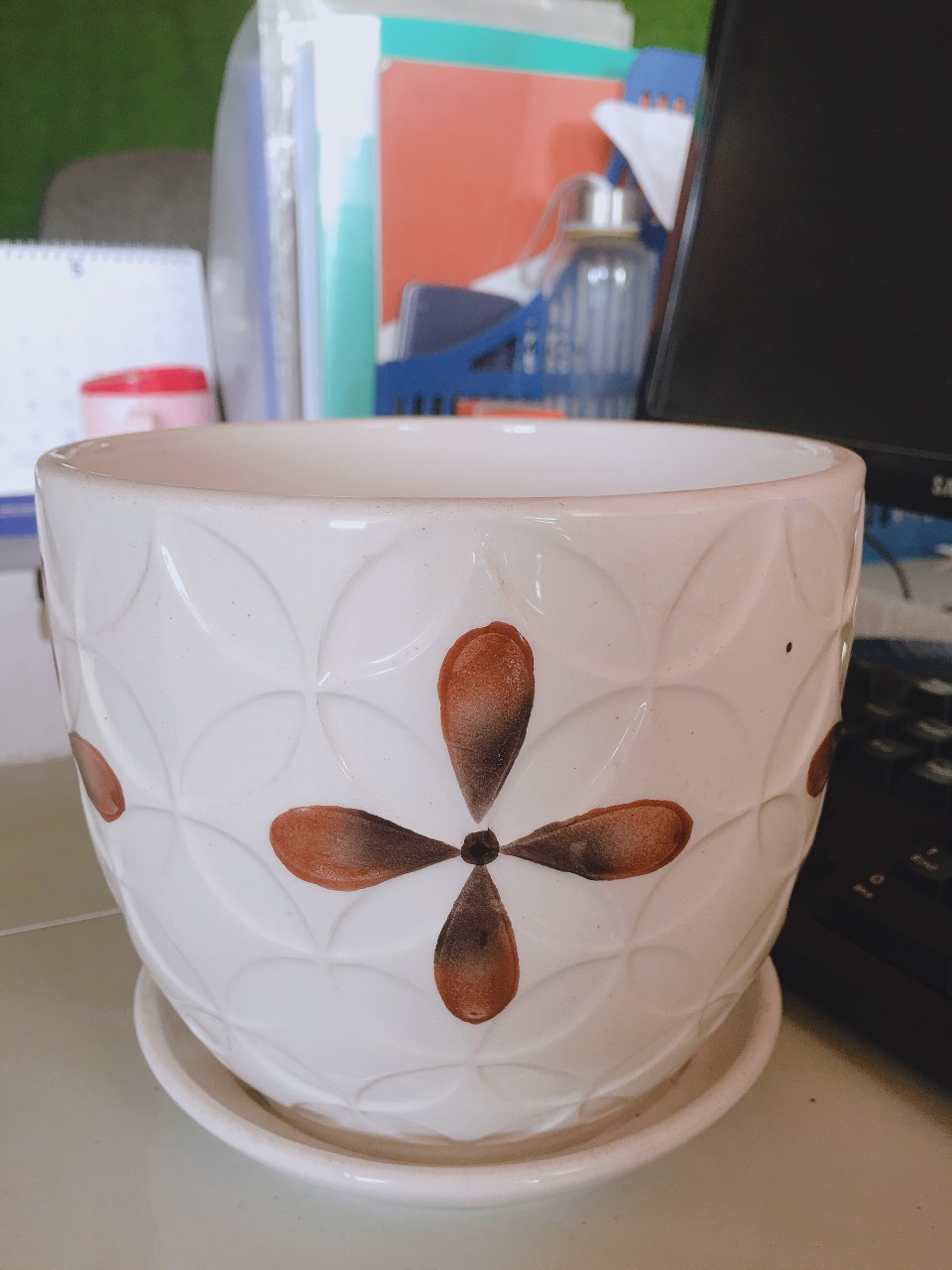 Chậu sứ để bàn (mini)