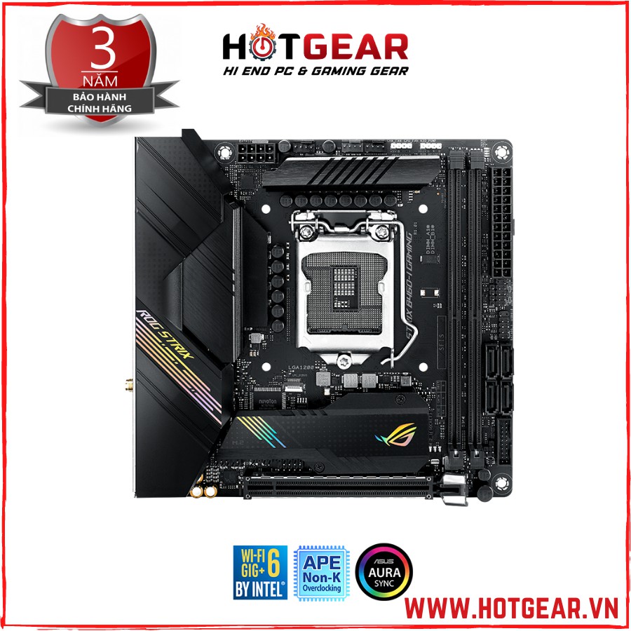 Mainboard asus rog strix b460-i gaming new chính hãng 36t