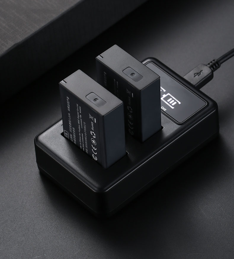 Sạc đôi pin LP-E10 cho Canon Rebel T3 T5 T6 Kiss X50 Kiss X70 EOS 1100D EOS 1200D EOS 1300D