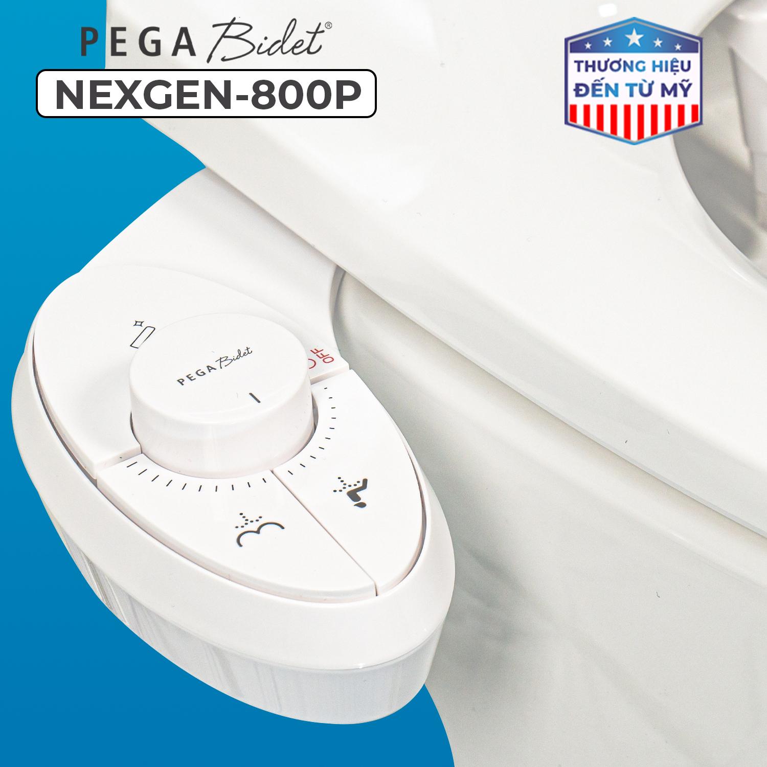 PEGA Bidet® Fresh Water Non-Electric Bidet Toilet Attachment - 7