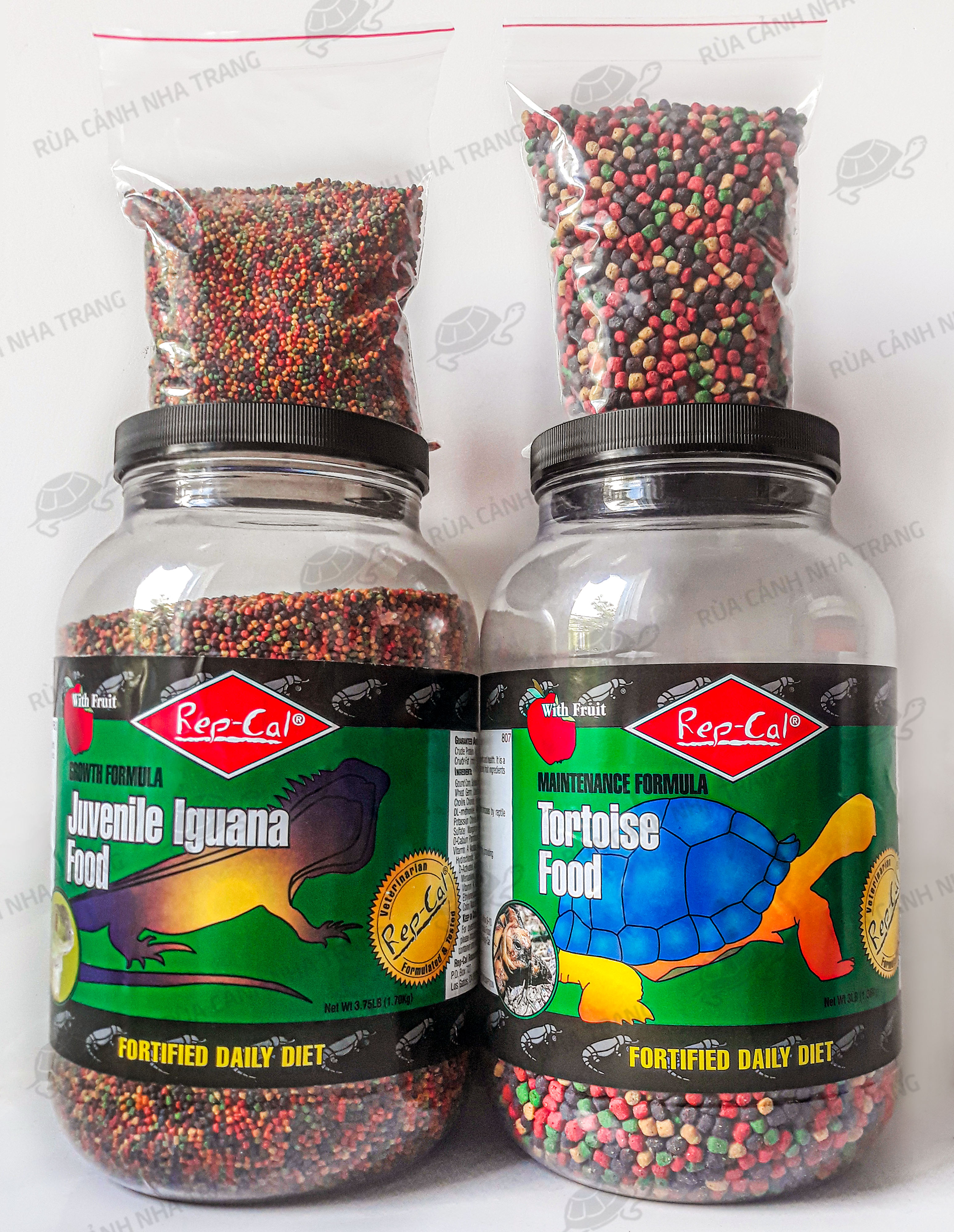 REPCAL 100gr THỨC ĂN TỔNG HỢP, THỨC ĂN CHO RÙA, IGUANA, THÚ CƯNG BÒ SÁT