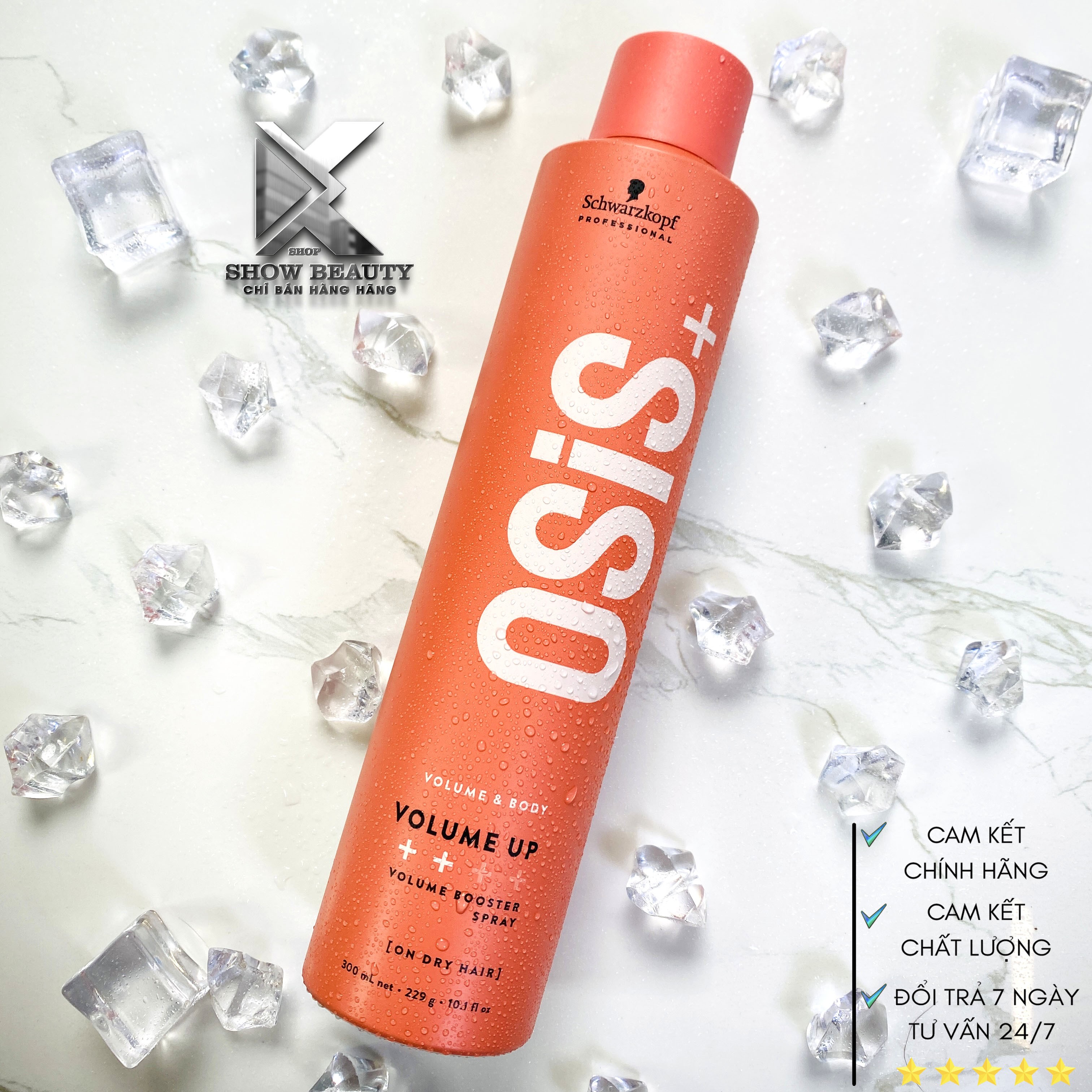  Keo Xịt Schwarzkopf Osis Volume Up  L2  Làm Phồng Tóc 300ml 