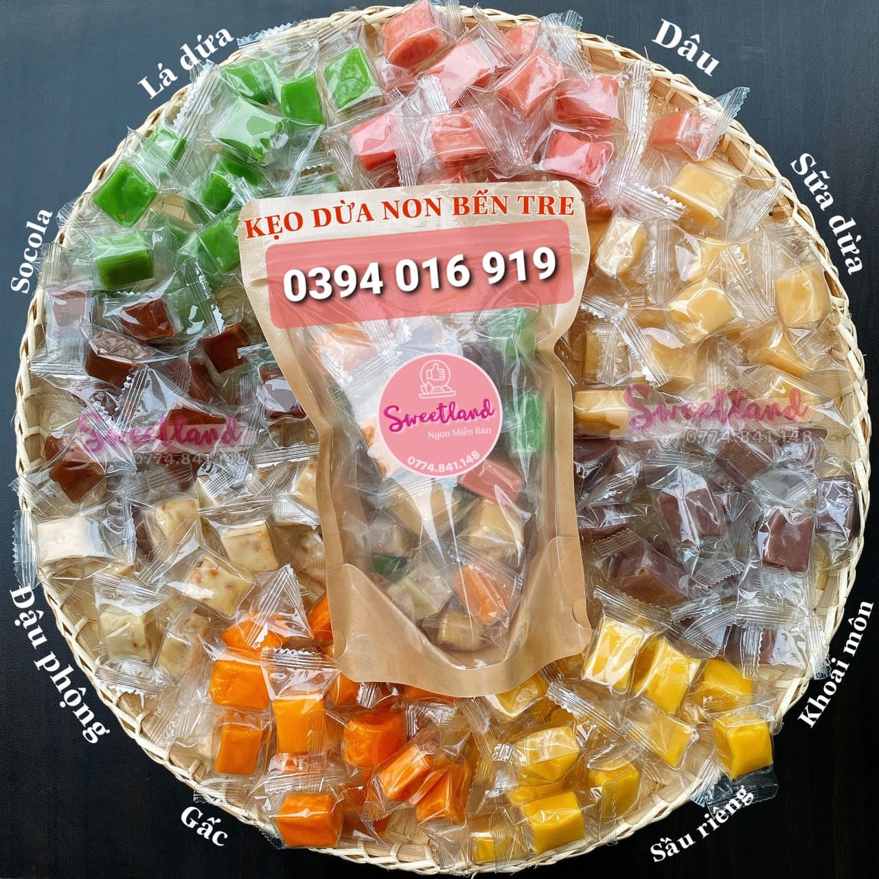 Kẹo dừa Bến Tre