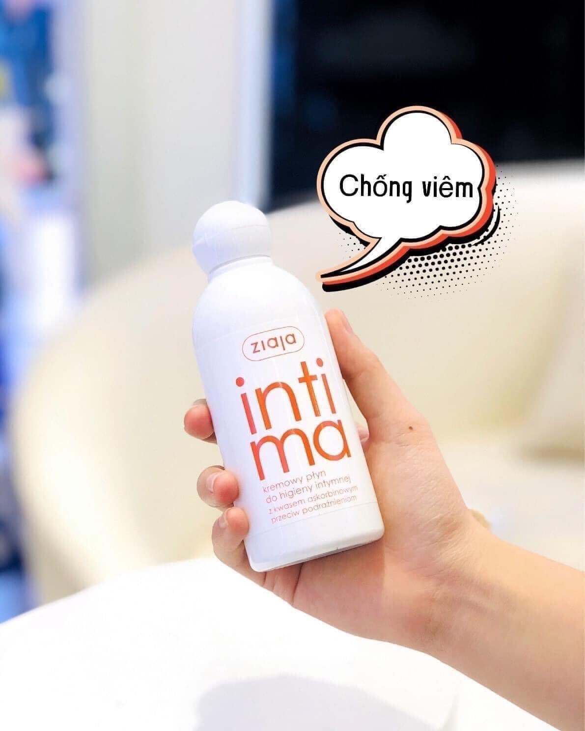 Dung dịch vệ sinh Ziaja Intima cam