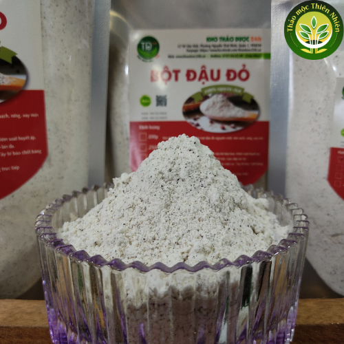Bột Đậu Đỏ Nguyên Chất dùng đắp mặt nạ ngăn ngừa mụn, dưỡng da trắng mịn l Kho thảo mộc thiên nhiên