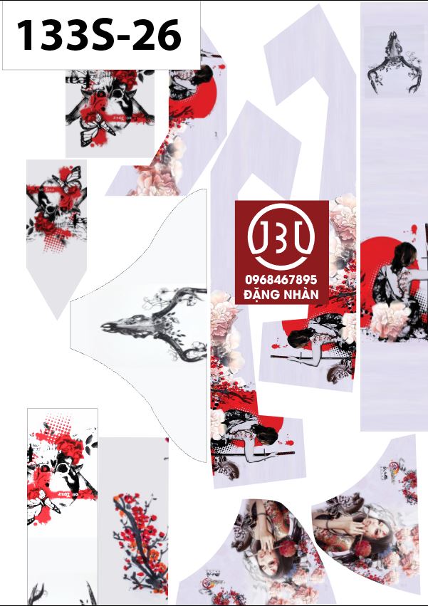 TEM TRÙM XE ĐIỆN 133S-26