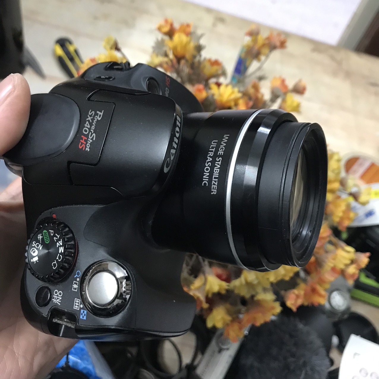 Máy ảnh Canon SX40HS cao cấp compact Canon