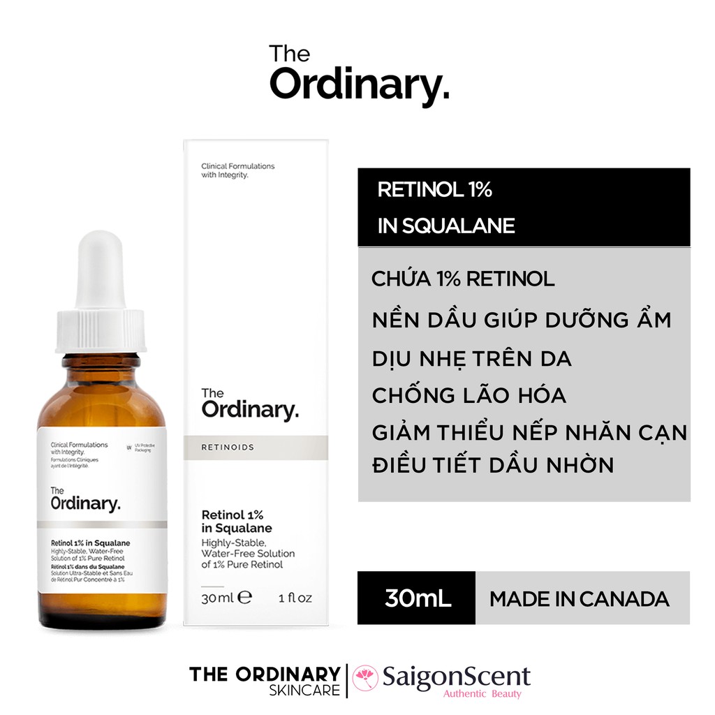Tinh Chất The Ordinary Retinol 1%