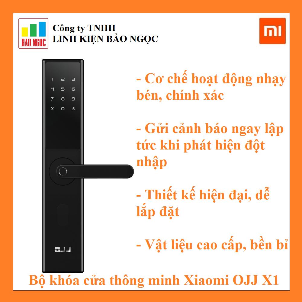 [Trả góp 0%]Bộ khóa cửa thông minh Xiaomi OJJ X1 | Z1