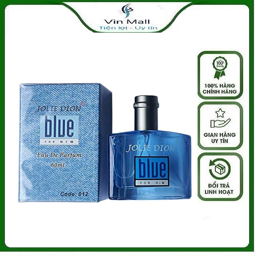 Nước Hoa Jolie Dion Blue For Him/Her 60ml - Mẫu mới