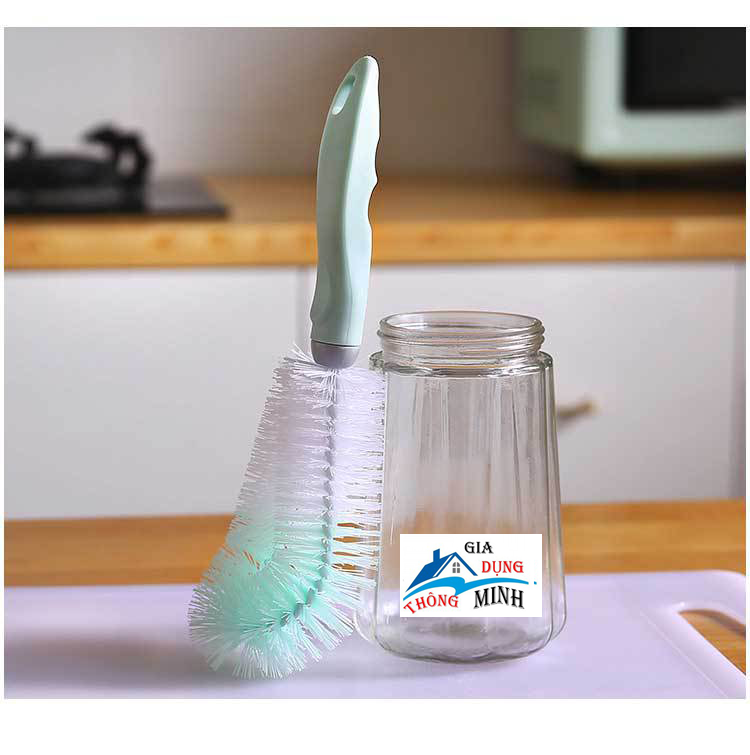 Chổi cọ rửa cốc bình ly đa năng, chổi cọ bình sữa đa năng