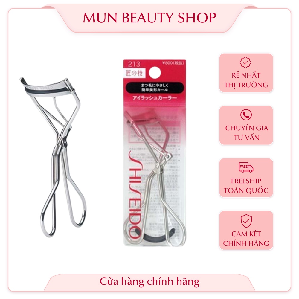 Kẹp bấm mi nhật bản shiseido eyelash curler 213