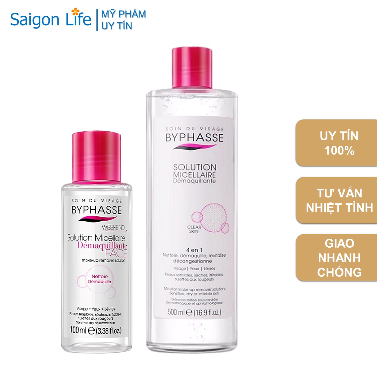 Nước Tẩy Trang Byphasse Micellar Make-up Remover Solution