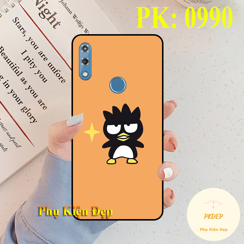 [HCM]Ốp lưng Vsmart Star 3 dẻo đen  in hình chú chim tinh nghịch Badtz-Maru