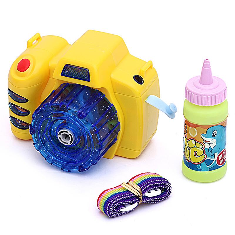 Máy ảnh thổi bong bóng cho bé size lớn phát ánh sáng và phát nhạc cho bé siêu hot - quà cho con