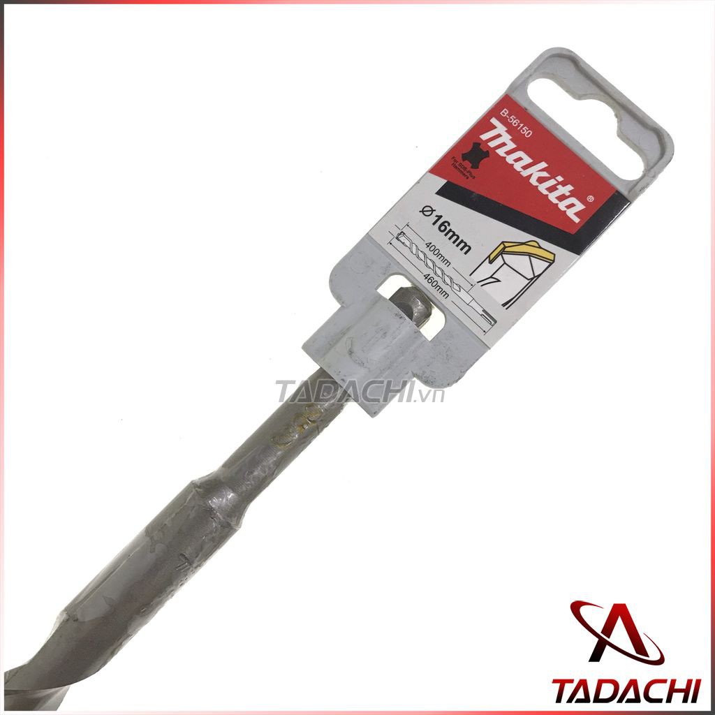 Mũi khoan bê tông hợp kim 16x460mm makita b-56150