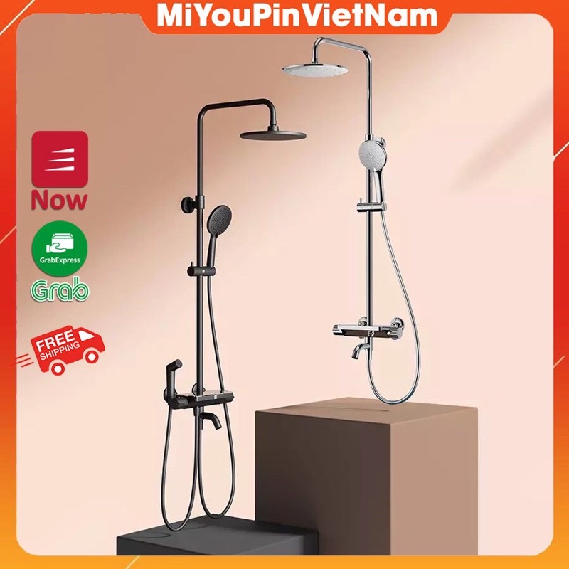 Vòi hoa sen DIIIB chỉnh nhiệt độ mặt kính cao cấp