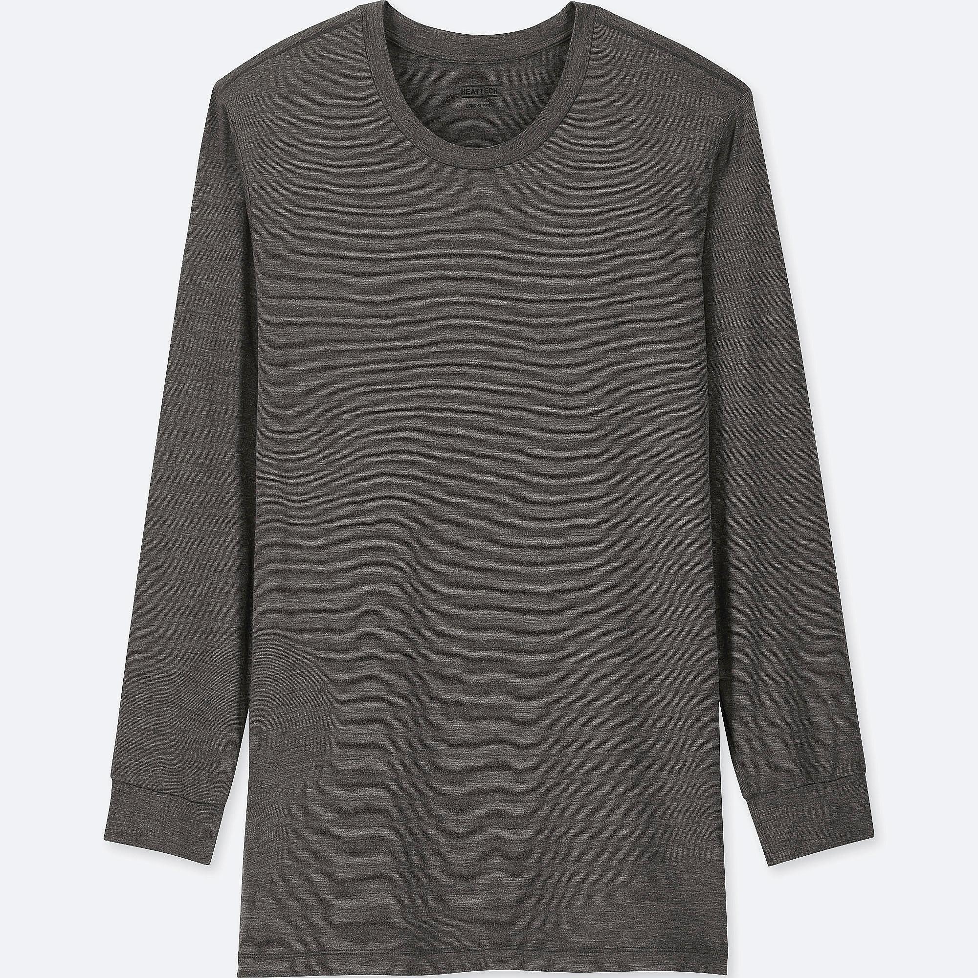 Áo giữ nhiệt nam cao cấp UNIQLO Heattech cổ tròn - Nhật Bản