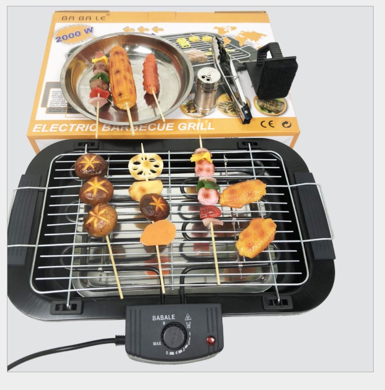 Bếp nướng điện không khói electric barbecue grill mẫu 2021