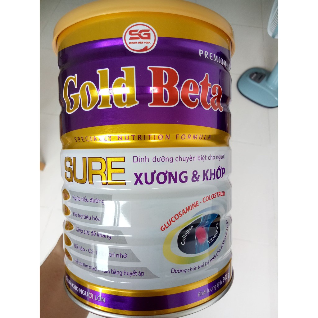 Sữa Gold Beta Sure 900gam - Sữa dành cho người già