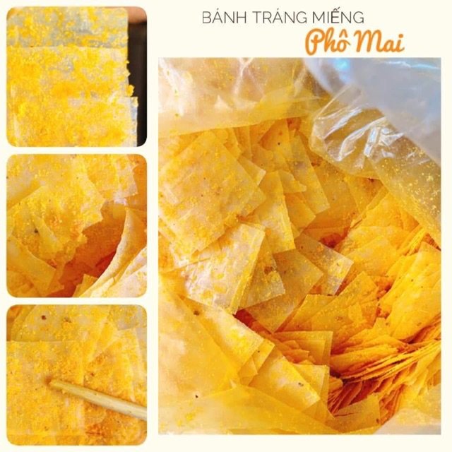1KG Bánh Tráng Miếng Phô Mai Trai Đẹp