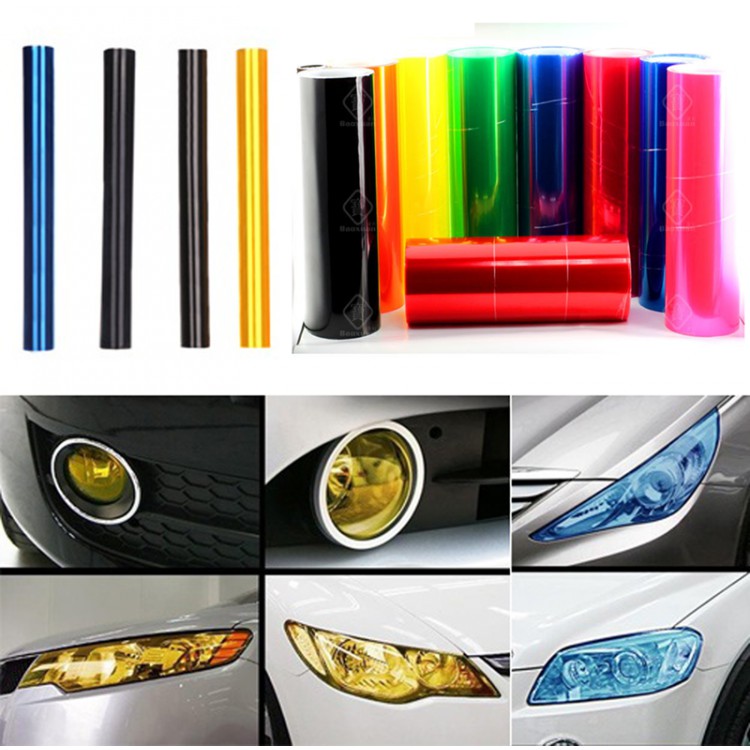 Phim dán chóa đèn xe giúp thay đổi màu sắc