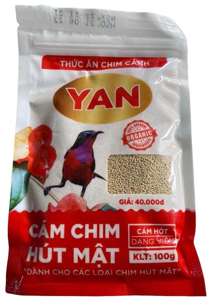 Cám yan nibass hót cho chim hút mật combo 5 gói