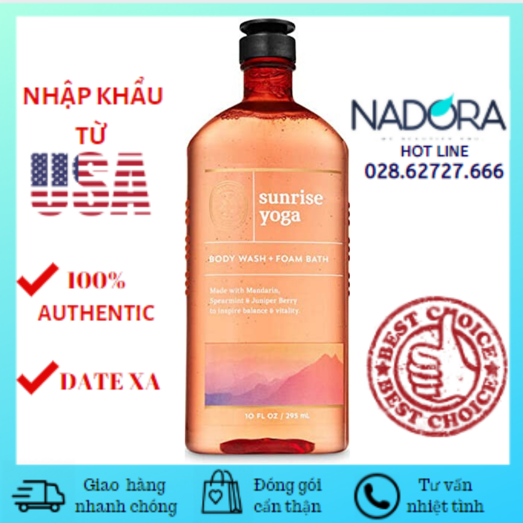 Sữa Tắm Bath And Body Works Aromatherapy - Sunrise Yoga