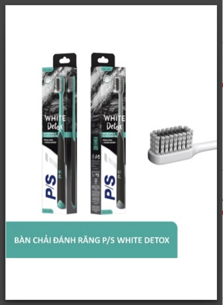 Bàn chải đánh răng P/S white detox