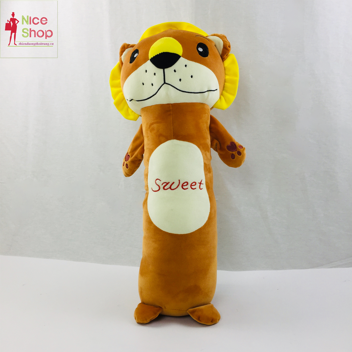 Gấu bông ôm chú sư tử dễ dàng ôm cho giấc ngủ ngon - - OT0721