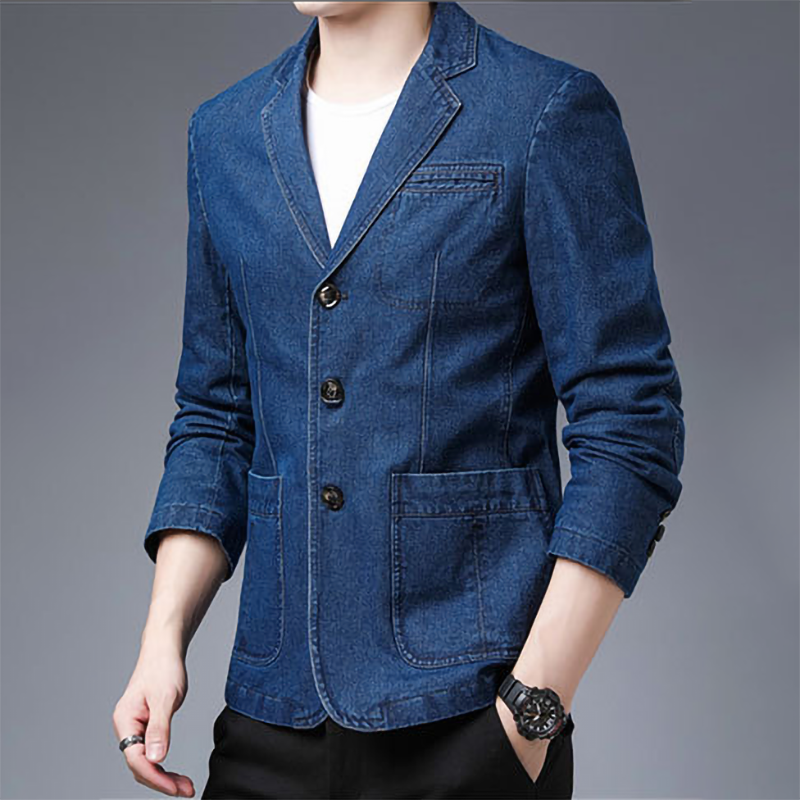 Áo Vest nam, áo vest jean cao cấp cực chất và sang, lên phom chuẩn đẹp N54