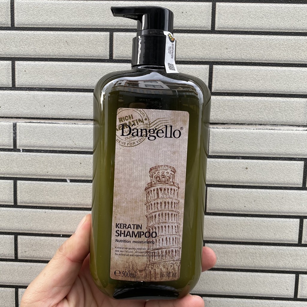 Dầu xả keratin dangello phục hồi tóc siêu mượt 500ml