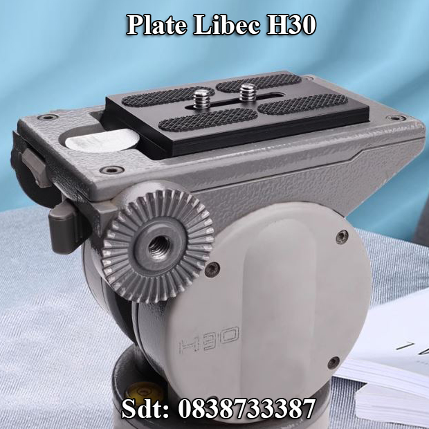 Plate Libec H30 - Đế chân máy quay Libec H30