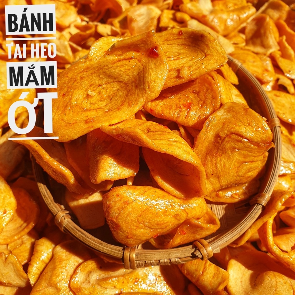 Bánh Tai Heo Sốt Mắm Ớt - Lon 200gr HOT SALE