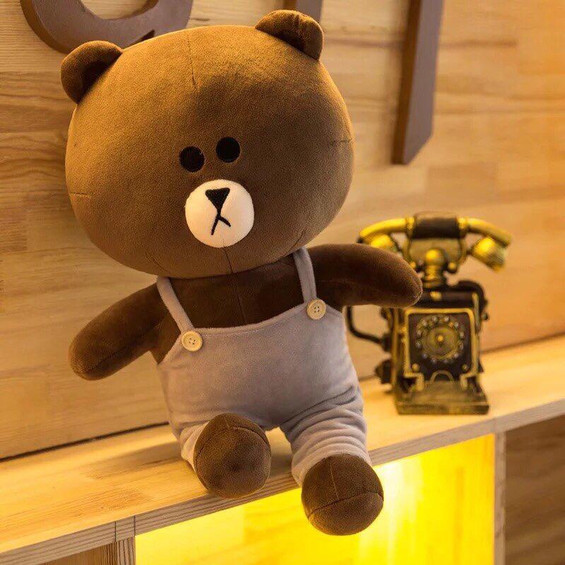Gấu bông Brown, Gấu bông giá rẻ, thú nhồi bông hình thỏ vô cùng dễ thương - MBHANG04