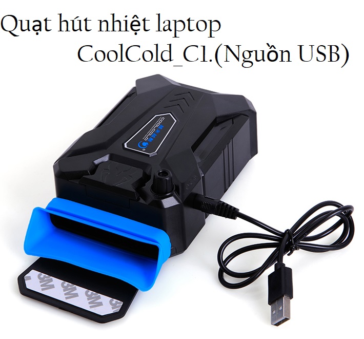 Quạt hút nhiệt dành cho laptop CoolCold C1.