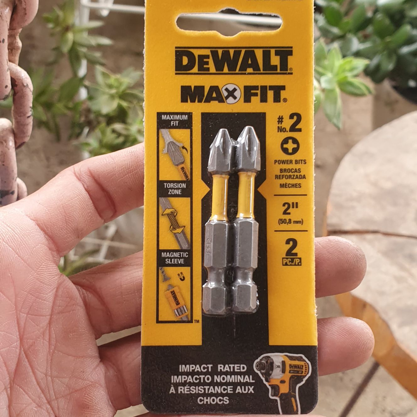 Vĩ 2 mũi vít dewalt nhập mỹ