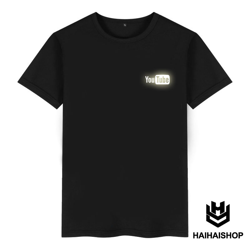 Áo thun phản quang youtube cotton 75% áo thun form rộng unisex áo thun nam nữ đẹp áothunvyvy ken t-shirt.