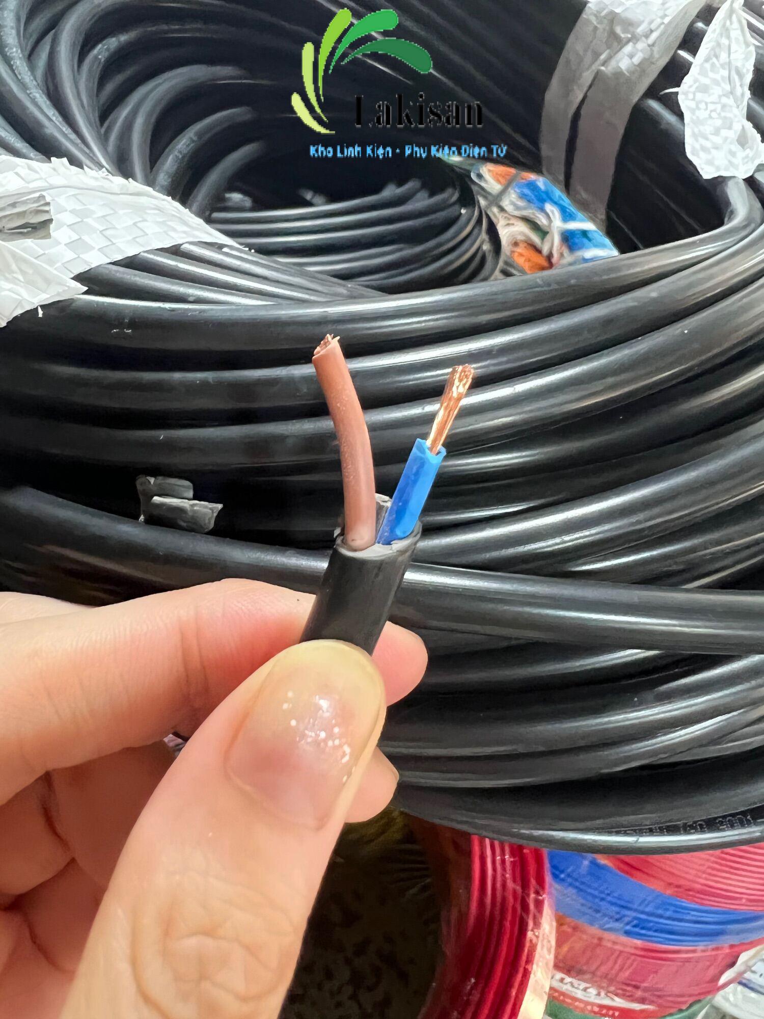 10 mét dây điện 2 lõi đồng 2x1mm2