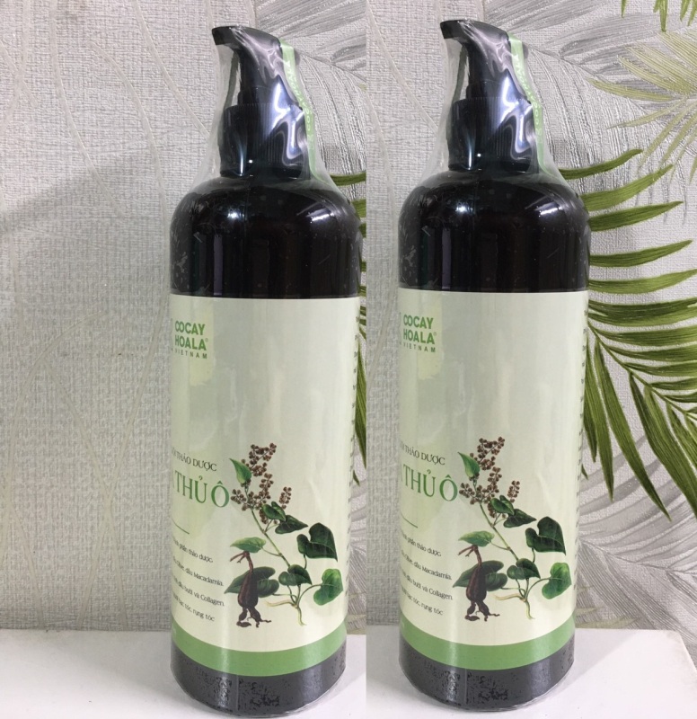 Dầu Gội Thảo Dược Hà Thủ Ô 2in1 800ml Ngăn Rụng Tóc Kích Mọc Tóc