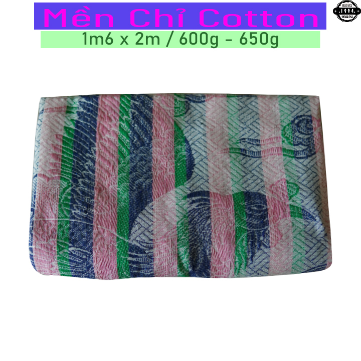Mền Chỉ Cotton con rồng loại mỏng 1m4 x 1m8 nặng 500g - 600g thoán mát mùa hè , ấm áp mùa đông .