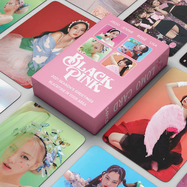 Set 54 Tấm Thẻ Lomo Nhóm Nhạc Blackpink 2021